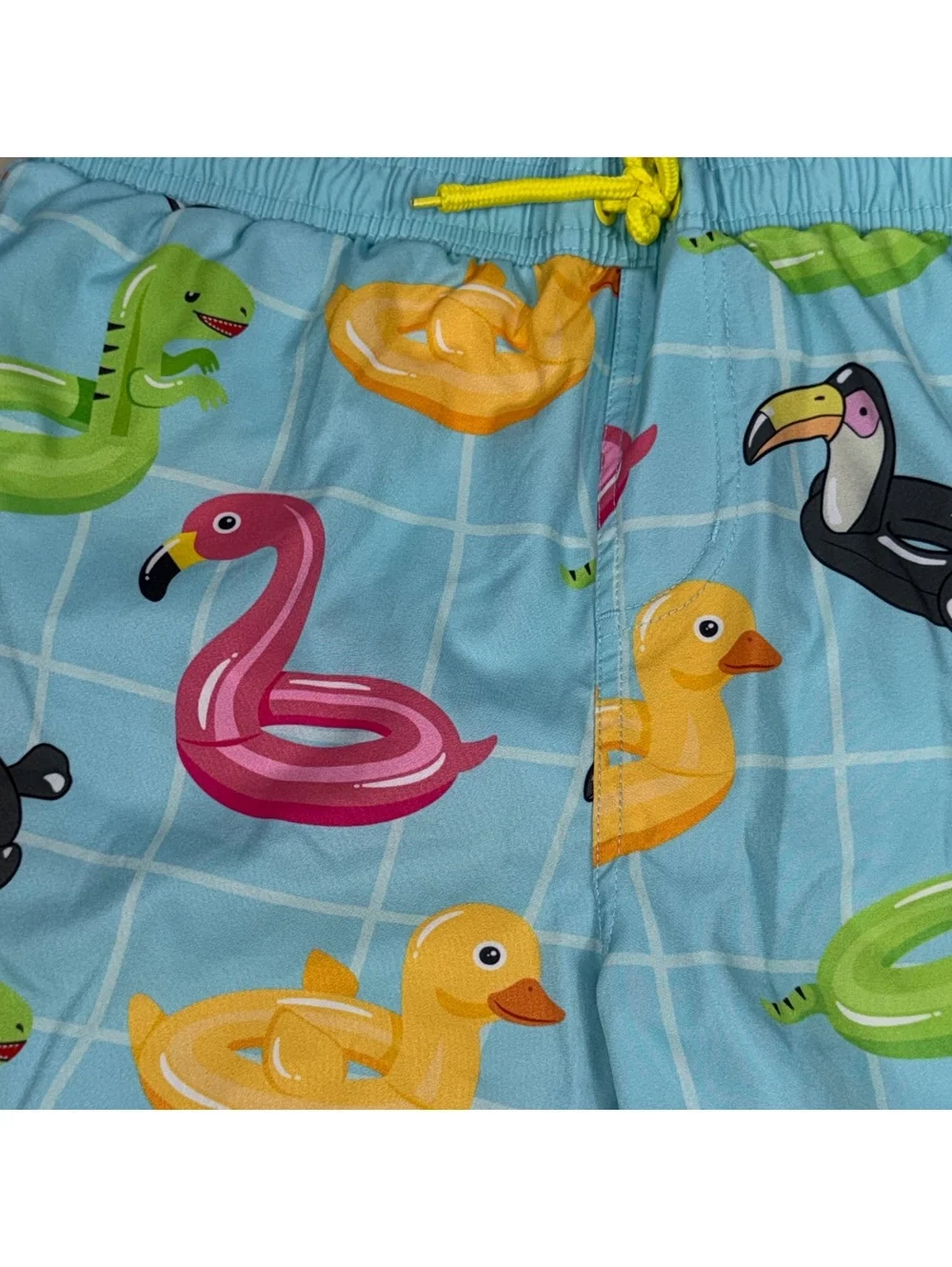 Neff XL Pool Float Print Swim Board Shorts